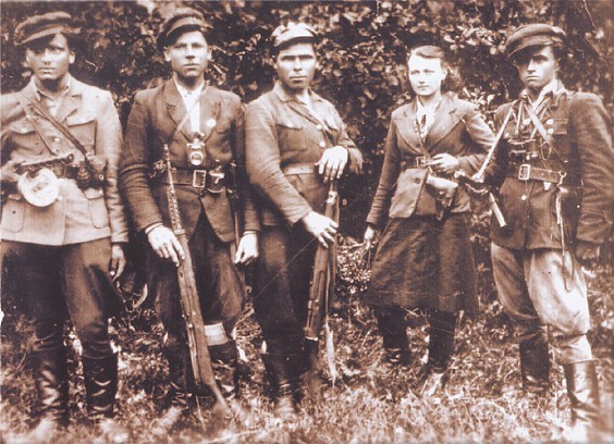 Image - UPA insurgents from the Rivne region (photo from Litopys Ukrains'koi Povstans'koi Armii).